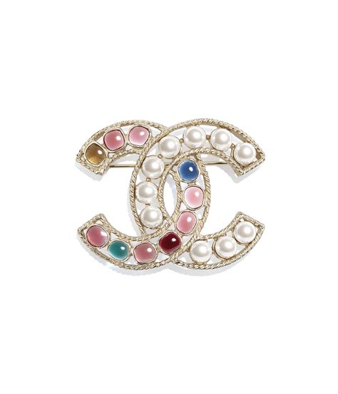 chanel brioche|Chanel costume jewelry.